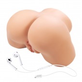 Телесный мастурбатор Olivia с 2 любовными отверстиями - Baile - в Тюмени купить с доставкой