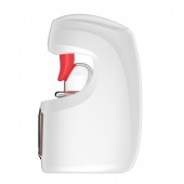 Белый мастурбатор с язычком и возвратно-поступательными движениями - Secwell - в Тюмени купить с доставкой