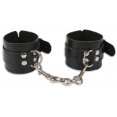 Манжеты с ремешками и карабинами для сцепки - Пикантные штучки - купить с доставкой в Тюмени