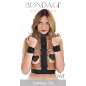 Фиксатор рук к груди увеличенного размера Bondage Collection Bondage Tie Plus Size - Lola Games - купить с доставкой в Тюмени