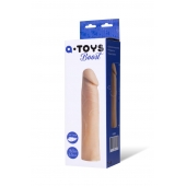 Реалистичная насадка с ярко выраженной головкой - 16,5 см. - A-toys - в Тюмени купить с доставкой