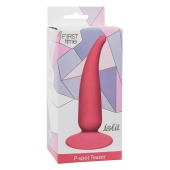 Розовая анальная пробка P-spot Teazer Pink - 12,2 см. - Lola Games - в Тюмени купить с доставкой