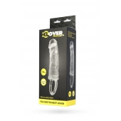 Прозрачная насадка с петлёй для фиксации - 14 см. - ToyFa - в Тюмени купить с доставкой