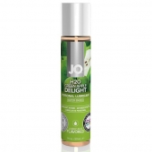 Смазка с ароматом яблока JO Flavored  Green Apple H2O - 30 мл. - System JO - купить с доставкой в Тюмени