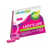 Возбуждающие капсулы Ladys Life - 14 капсул (0,35 гр.) - SuperCaps - купить с доставкой в Тюмени