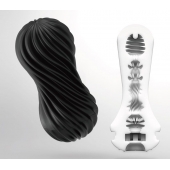 Мастурбатор FLEX Rocky Black с плотным рельефом - Tenga - в Тюмени купить с доставкой