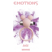 Розовое эрекционное виброколечко Emotions Minnie Light pink - Lola Games - в Тюмени купить с доставкой