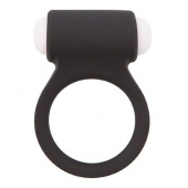 Чёрное эрекционное виброкольцо LIT-UP SILICONE STIMU RING 3 BLACK - Dream Toys - в Тюмени купить с доставкой