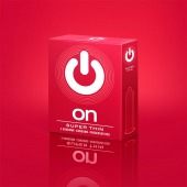 Супертонкие презервативы ON) Super Thin - 3 шт. - ON) - купить с доставкой в Тюмени