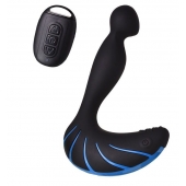 Чёрно-синий массажер простаты Erotist Third - Erotist Adult Toys - в Тюмени купить с доставкой