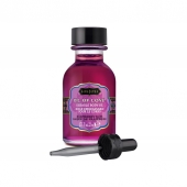 Масло для ласк с ароматом малины Oil of Love Raspberry Kiss - 22 мл. - Kama Sutra - купить с доставкой в Тюмени