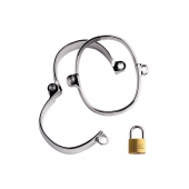 Металлический наручники с замком - ToyFa - купить с доставкой в Тюмени