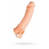 Удлиняющая насадка на пенис с вибрацией - 18,5 см. - ToyFa - в Тюмени купить с доставкой