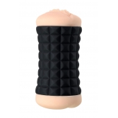 Двухсторонний мастурбатор JOS JANICE в черном цилиндре - JOS - в Тюмени купить с доставкой