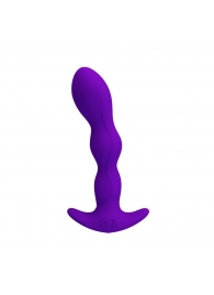 Фиолетовый анальный стимулятор простаты с вибрацией Yale - 14,5 см. - Baile - #SOTBIT_REGIONS_UF_V_REGION_NAME# купить с доставкой