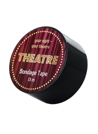 Черный бондажный скотч TOYFA Theatre - 15 м. - ToyFa - купить с доставкой #SOTBIT_REGIONS_UF_V_REGION_NAME#