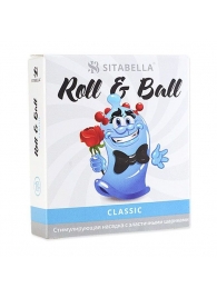 стимулирующий презерватив-насадка Roll   Ball Classic - Sitabella - купить с доставкой в Тюмени