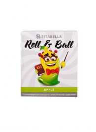 Стимулирующий презерватив-насадка Roll   Ball Apple - Sitabella - купить с доставкой в Тюмени