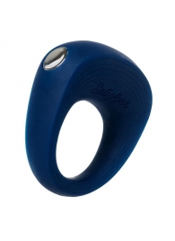 Синее эрекционное кольцо на пенис Satisfyer Ring 2 - Satisfyer - в Тюмени купить с доставкой