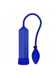 Синяя вакуумная помпа - 25 см. - Rubber Tech Ltd - в Тюмени купить с доставкой