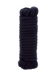 Чёрная веревка для связывания BONDX LOVE ROPE - 5 м. - Dream Toys - купить с доставкой в Тюмени