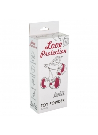 Пудра для игрушек Love Protection с ароматом вишни - 30 гр. - Lola Games - купить с доставкой в Тюмени