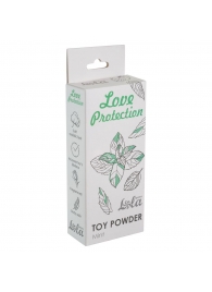 Пудра для игрушек Love Protection с ароматом мяты - 15 гр. - Lola Games - купить с доставкой в Тюмени