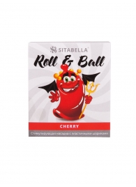 Стимулирующий презерватив-насадка Roll   Ball Cherry - Sitabella - купить с доставкой в Тюмени