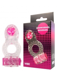 Прозрачное эрекционное кольцо Erowoman-Eroman - Erowoman-Eroman - в Тюмени купить с доставкой