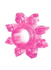 Розовое эрекционное кольцо Cockring star - Erowoman-Eroman - в Тюмени купить с доставкой