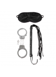 Набор для эротических игр Lover s Fantasy Kit - наручники, плетка и маска - Pipedream - купить с доставкой в Тюмени