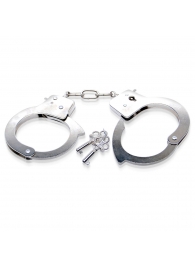 Металлические наручники Metal Handcuffs с ключиками - Pipedream - купить с доставкой в Тюмени