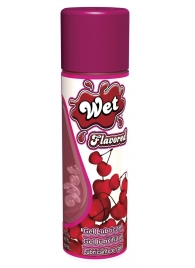 Лубрикант Wet Flavored Sweet Cherry с ароматом вишни - 106 мл. - Wet International Inc. - купить с доставкой в Тюмени