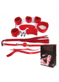 Пикантный красный набор БДСМ - Секс-кукла с вибрирующей вагиной и анусом Jamie Lynn CyberSkin Vibrating Doll with Pussy   Ass - купить с доставкой в Тюмени