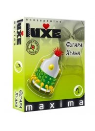 Презерватив LUXE Maxima  Сигара Хуана  - 1 шт. - Luxe - купить с доставкой в Тюмени