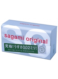 Ультратонкие презервативы Sagami Original - 12 шт. - Sagami - купить с доставкой в Тюмени