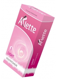 Ультратонкие презервативы Arlette Light - 12 шт. - Arlette - купить с доставкой в Тюмени