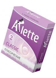 Классические презервативы Arlette Classic - 3 шт. - Arlette - купить с доставкой в Тюмени