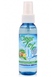Очищающий спрей для игрушек CLEAR TOY Tropic - 100 мл. - Биоритм - купить с доставкой в Тюмени