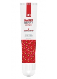Стимулирующий клиторальный гель со вкусом клубники JO Sweet Berry Heat - 10 мл. - System JO - купить с доставкой в Тюмени