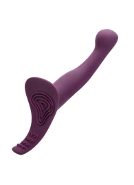 Фиолетовая насадка Me2 Probe для страпона Her Royal Harness - 16,5 см. - California Exotic Novelties - купить с доставкой в Тюмени