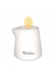 Массажная свеча с ароматом малины и ванильного крема - 130 гр. - Shiatsu - купить с доставкой в Тюмени
