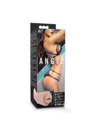 Телесный мастурбатор-ротик Angie - Blush Novelties - в Тюмени купить с доставкой