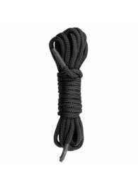 Черная веревка для бондажа Easytoys Bondage Rope - 5 м. - Easy toys - купить с доставкой в Тюмени