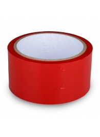Красная лента для бондажа Easytoys Bondage Tape - 20 м. - Easy toys - купить с доставкой в Тюмени