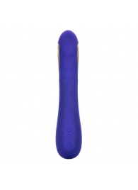 Фиолетовый вибратор с электростимуляцией Intimate E-Stimulator Petite Wand - 18,5 см. - California Exotic Novelties - купить с доставкой в Тюмени