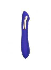 Фиолетовый вибратор с электростимуляцией Intimate E-Stimulator Petite Wand - 18,5 см. - California Exotic Novelties - купить с доставкой в Тюмени