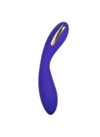 Фиолетовый вибратор с электростимуляцией Intimate E-Stimulator Wand - 21,5 см. - California Exotic Novelties - купить с доставкой в Тюмени