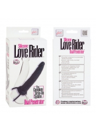 Насадка на пенис Silicone Love Rider Dual Penetrator для двойного проникновения - 14 см. - California Exotic Novelties - в Тюмени купить с доставкой