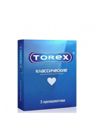 Гладкие презервативы Torex  Классические  - 3 шт. - Torex - купить с доставкой в Тюмени